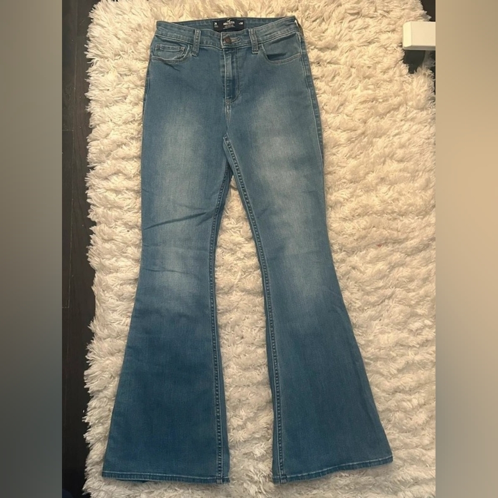 Hollister Light Blue Flare Jeans